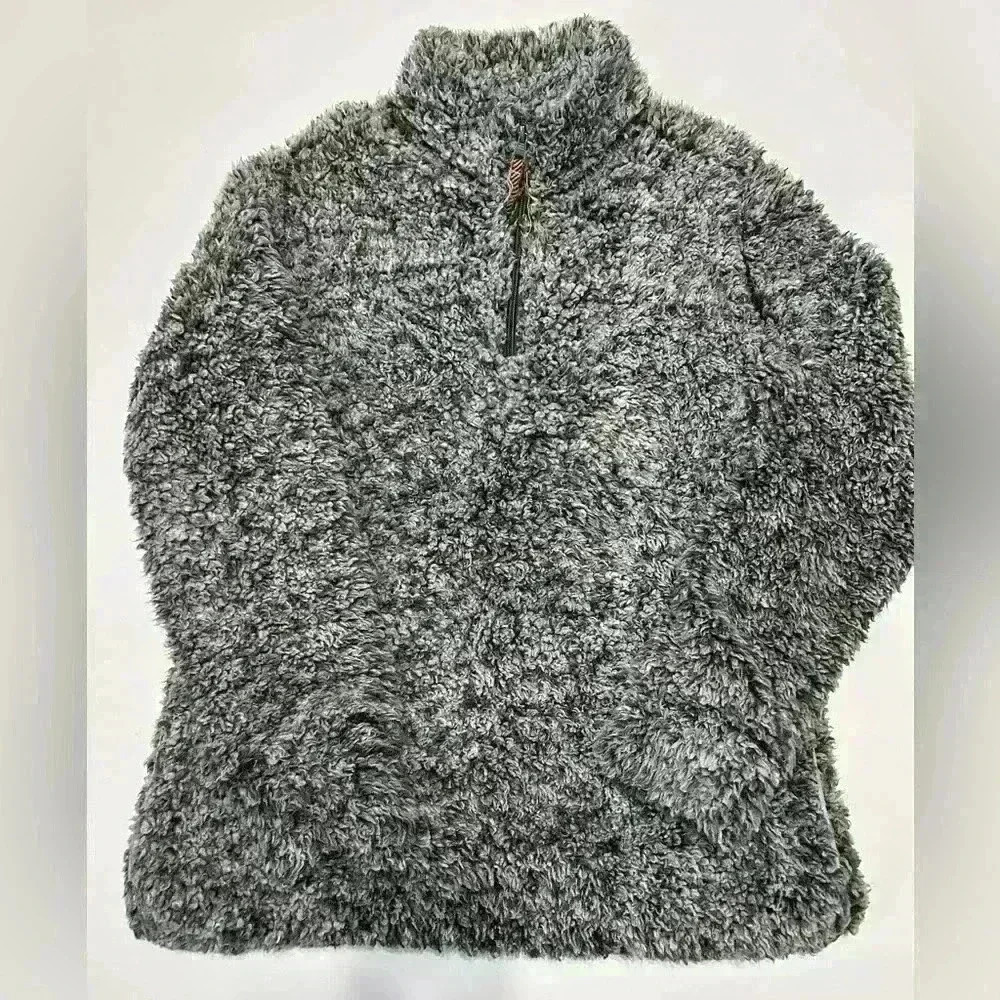Weatherproof Sherpa Half Zip Pullover with Pockets
